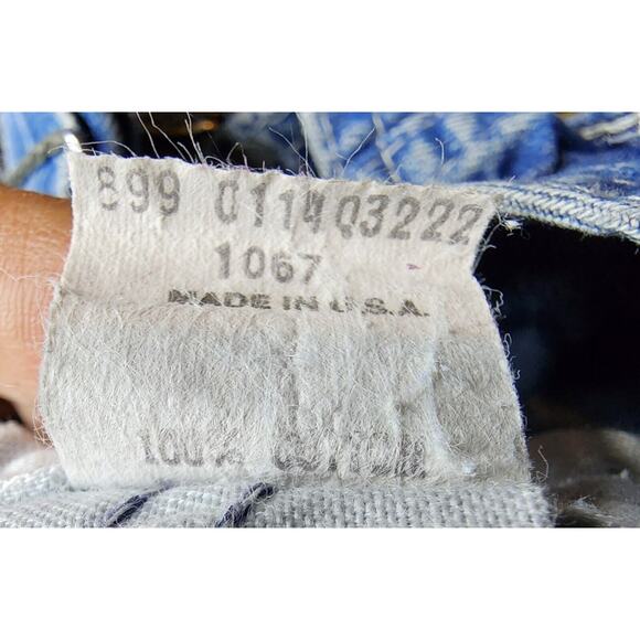 Vintage Made in USA OshKosh B’Gosh Vestbak Denim Overalls Size 2T - Picture 7 of 8